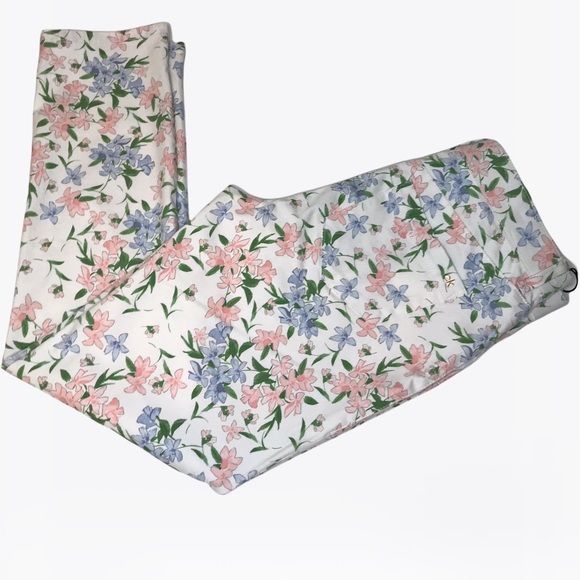 Calvin Klein High-Rise Straight Floral Women’s Jeans/Pants - 6 - Picture 9 of 15